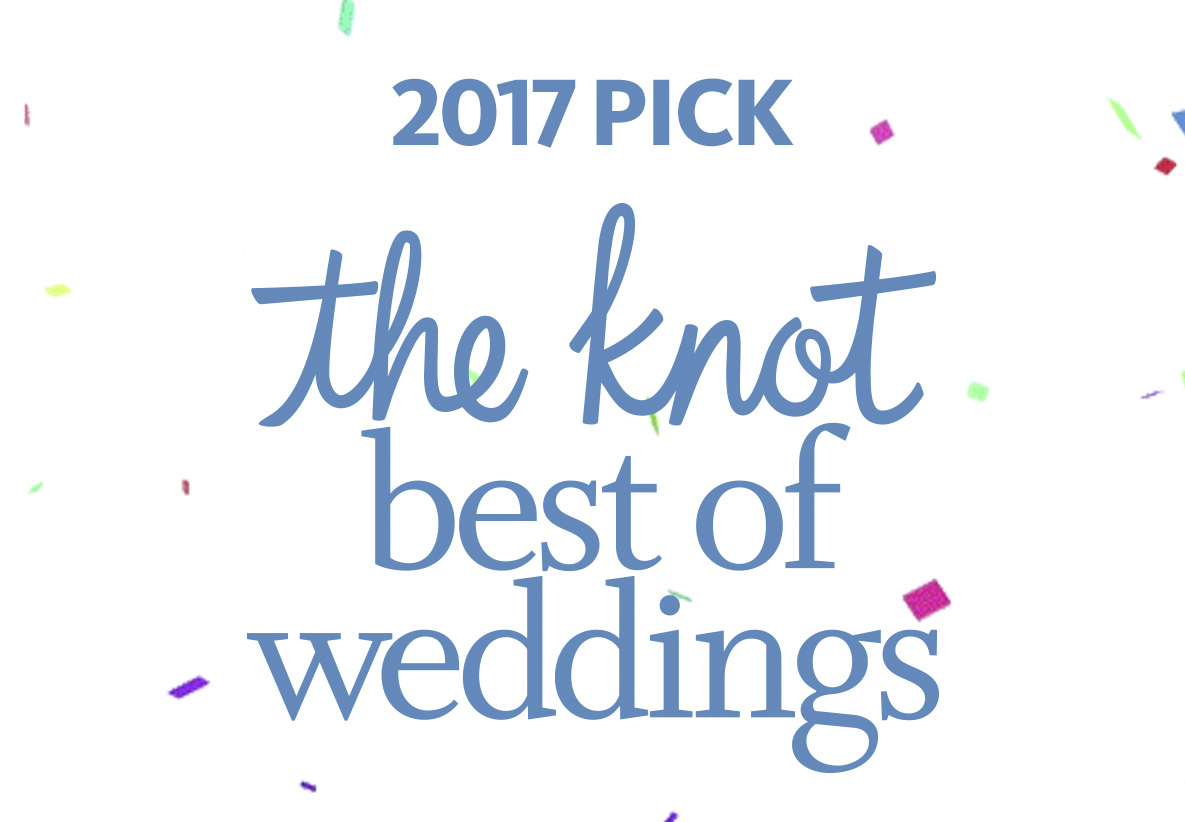 Winner of The Knot Best of Weddings 2017