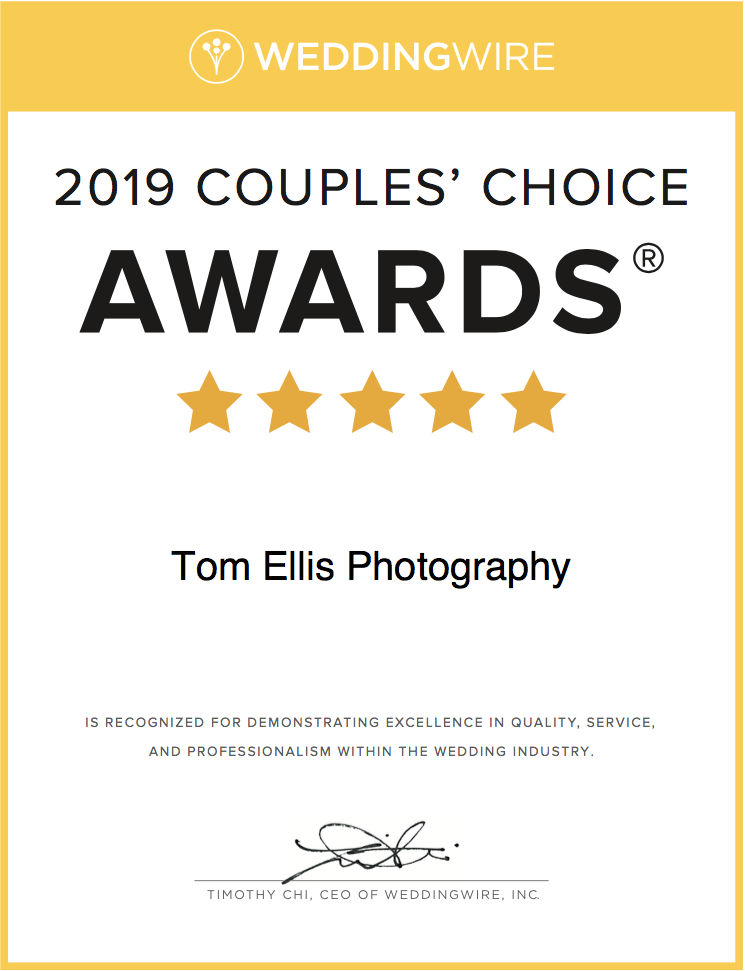 WeddingWire 2019 Couples' Choice Award