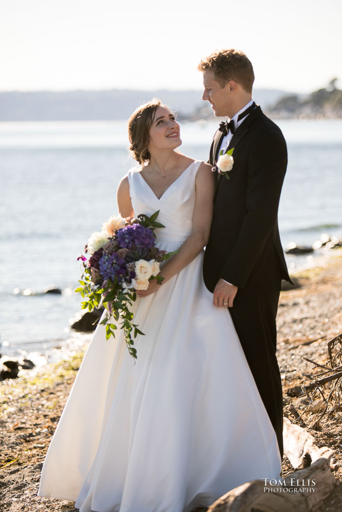 Seattle area wedding during COVID. Wedding party photos. Tom Ellis Photography, Seattle wedding photographer