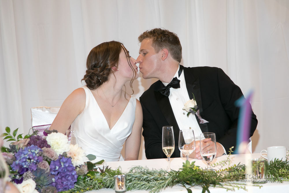 Seattle area wedding during COVID. Reception photos. Tom Ellis Photography, Seattle wedding photographer