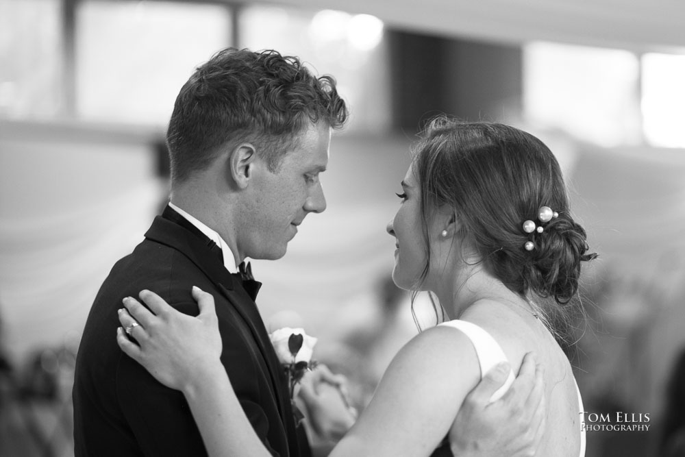 Seattle area wedding during COVID. Reception photos. Tom Ellis Photography, Seattle wedding photographer