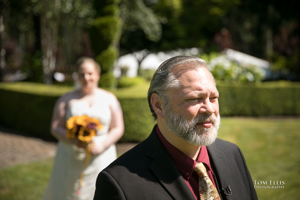 Seattle area wedding during the time of COVID. Tom Ellis Photography, Seattle wedding photographer