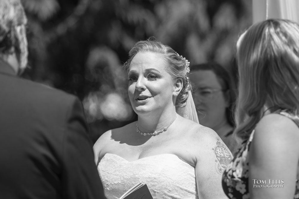 Seattle area wedding during the time of COVID. Tom Ellis Photography, Seattle wedding photographer