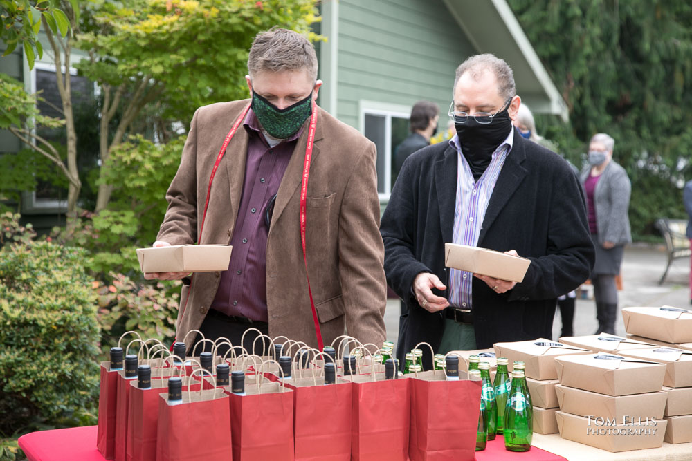 The food table. Sensational Seattle same-sex LGBTQ wedding. Tom Ellis Photography, Seattle Wedding Photographer