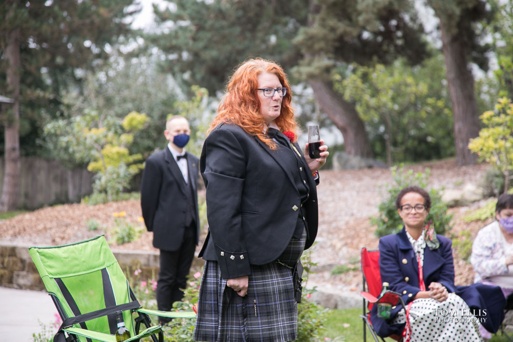 The reception picnic. Sensational Seattle same-sex LGBTQ wedding. Tom Ellis Photography, Seattle Wedding Photographer