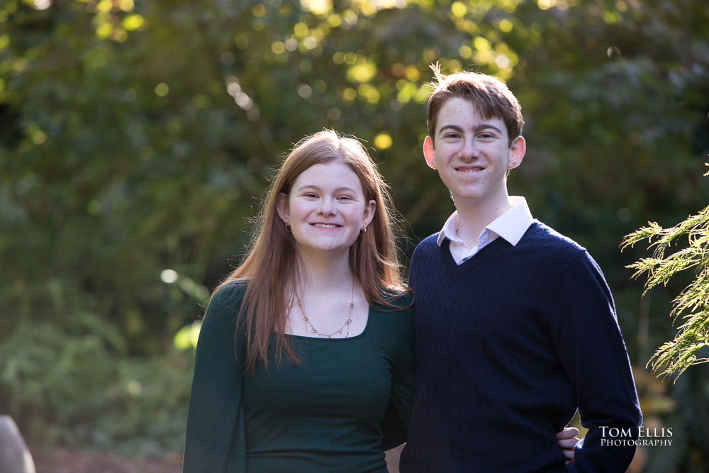 Seattle high school senior photography session at the Kubota Garden. Tom Ellis Photography, Seattle senior photographer