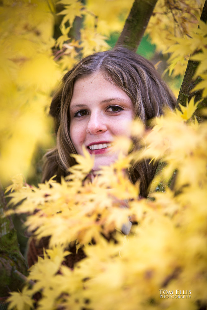 High school senior photo session with Rachel at Kerry Park and the Seattle Center. Tom Ellis Photography, Seattle senior photographer