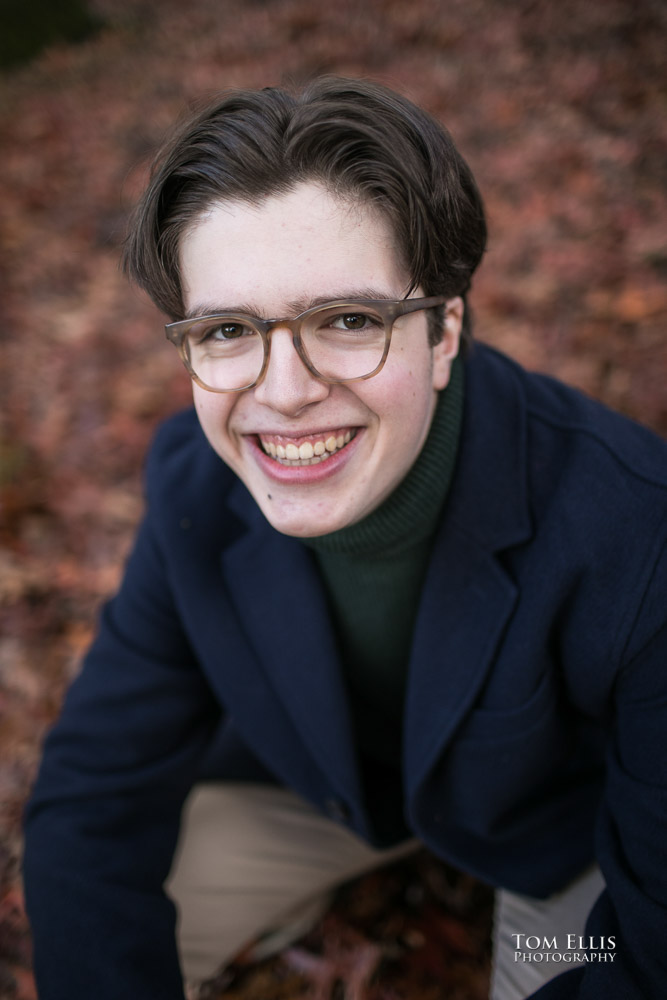 Seattle senior photography session at the Washington Arboretum - Tom Ellis Photography