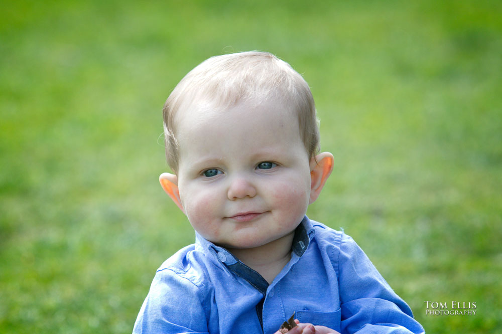 Seattle family photo session at the Bellevue Botanical Garden. Tom Ellis Photography, Seattle family photographer