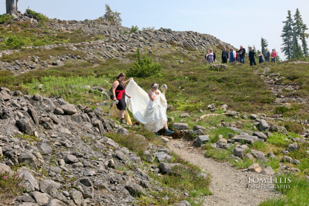 Destination adventure wedding at Mt Baker in Washington. Tom Ellis Photography, Seattle adventure photographer