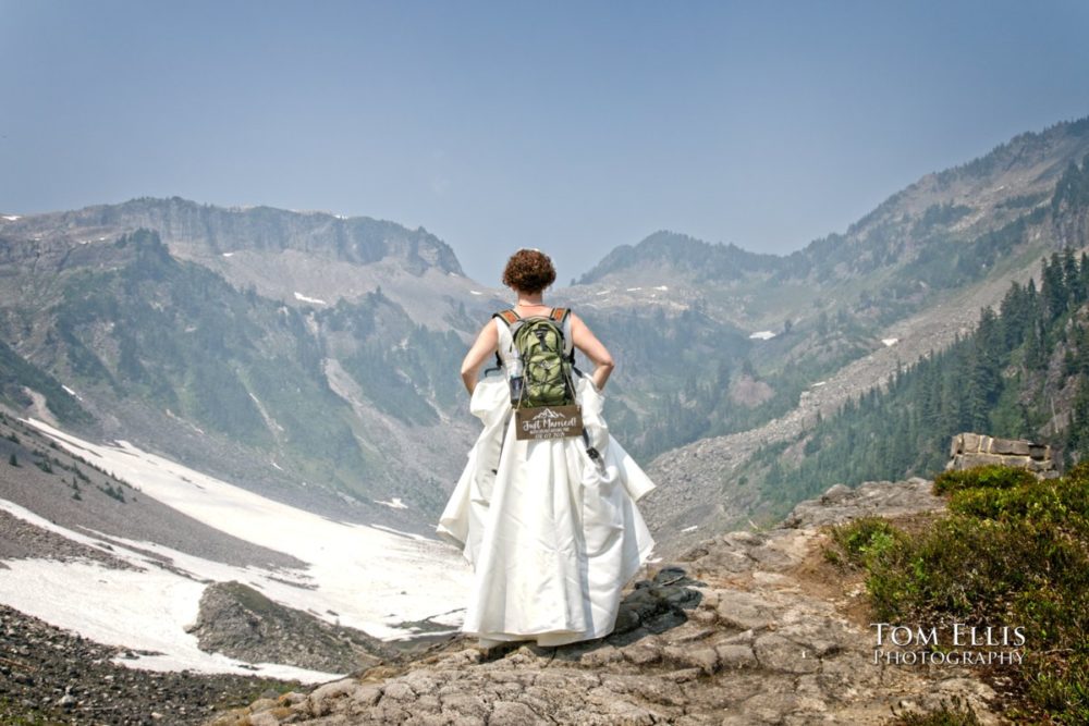 Destination adventure wedding at Mt Baker in Washington. Tom Ellis Photography, Seattle adventure photographer