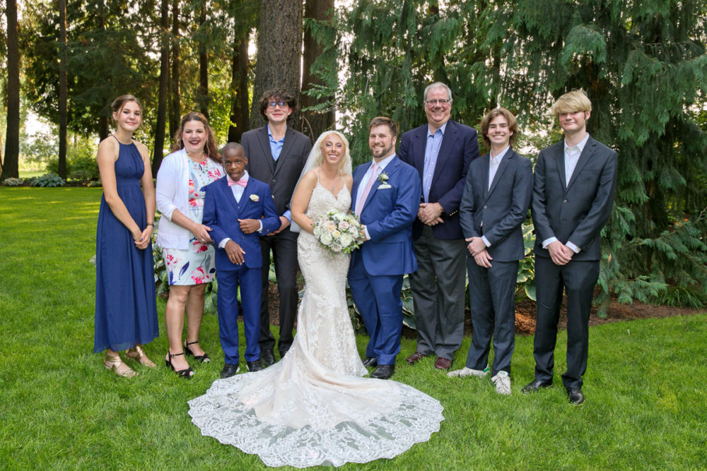 Destination family affair wedding during Covid. Tom Ellis Photography, Seattle and destination wedding photographer