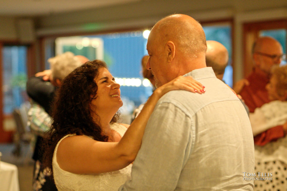 Seattle wedding at Ray's Boathouse. Tom Ellis Photography, Seattle wedding photographer