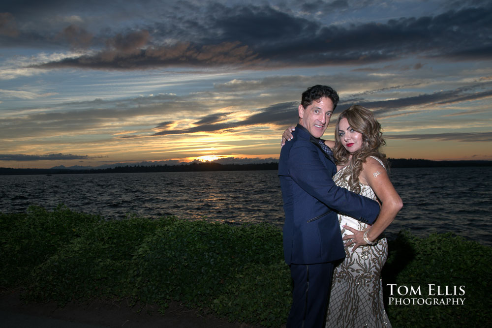 Sunny Seattle outdoor waterfront wedding. Tom Ellis Photography, Seattle wedding photographer