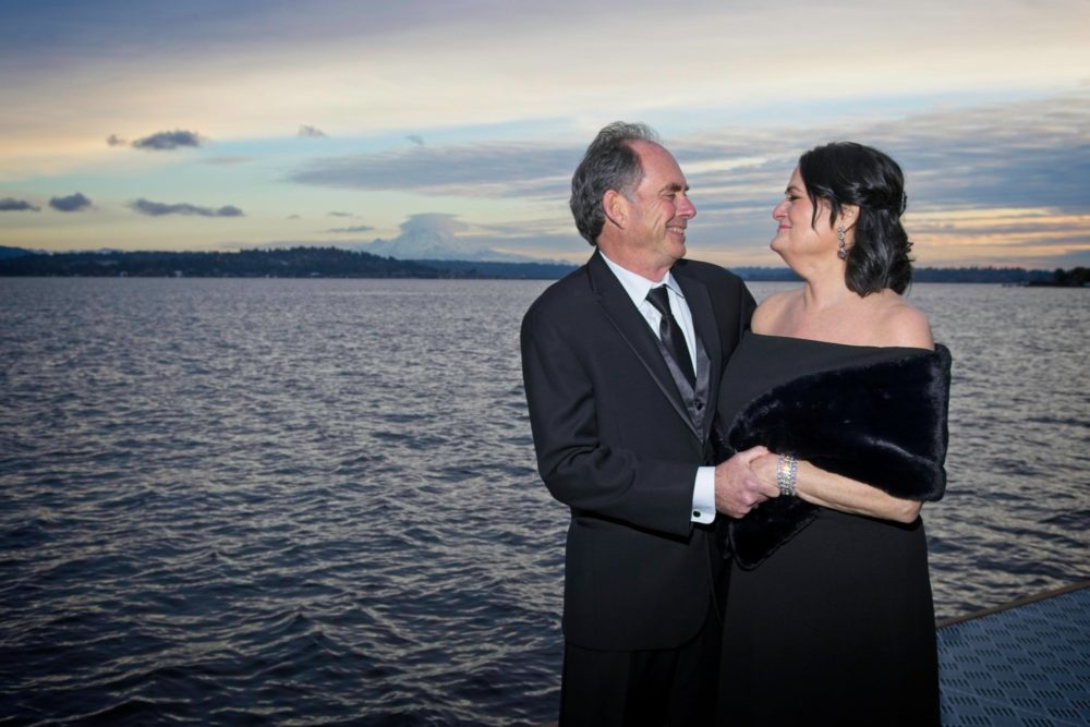 Susan and Tom's Holiday season wedding at the Seattle Tennis Club. Tom Ellis Photography, Seattle wedding photographer
