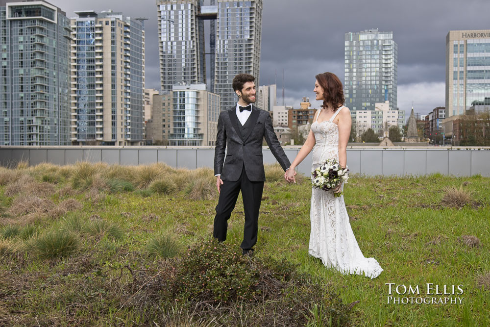 Spring Seattle Courthouse Elopement Wedding - Tom Ellis Photography