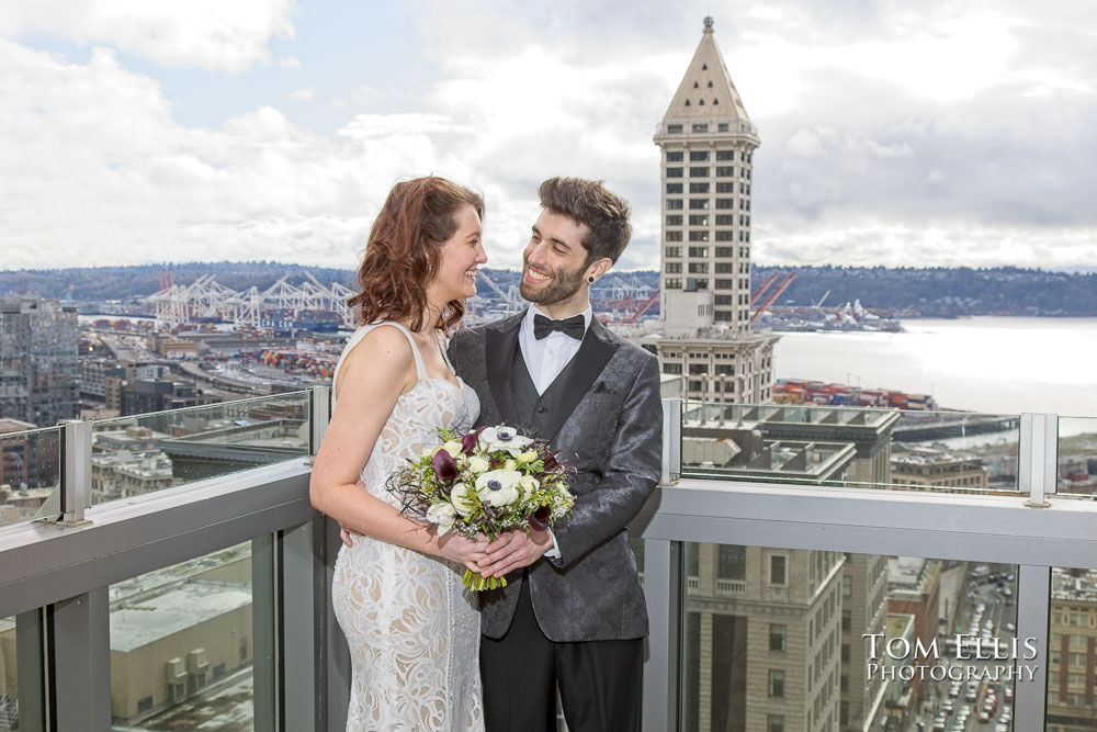 Spring Seattle Courthouse Elopement Wedding - Tom Ellis Photography