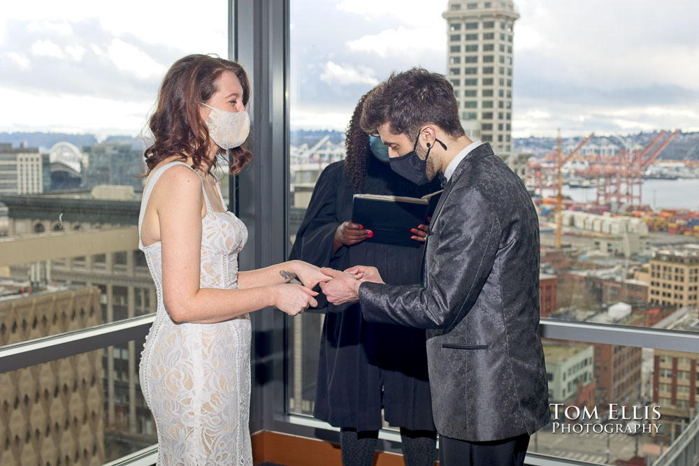 Spring Seattle Courthouse Elopement Wedding - Tom Ellis Photography