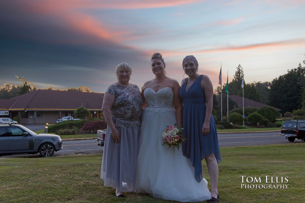 Seattle Hot Air Balloon Elopement Wedding