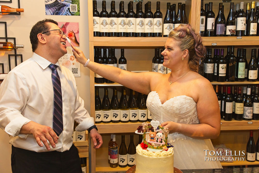 Seattle Hot Air Balloon Elopement Wedding