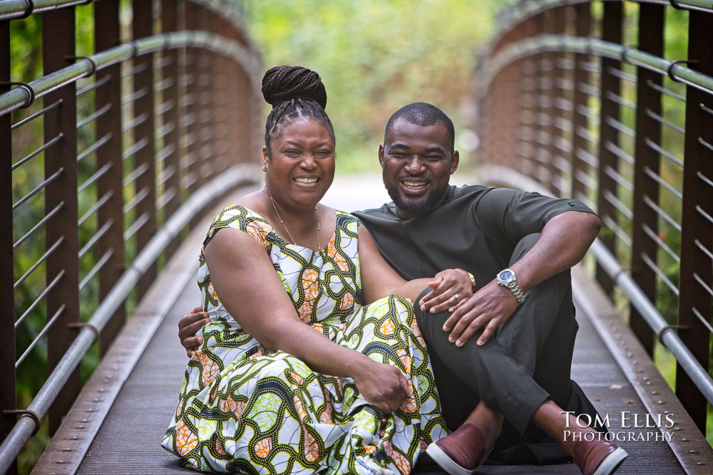 Seattle engagement photos, Bellevue Botanical Garden, Tom Ellis Photography