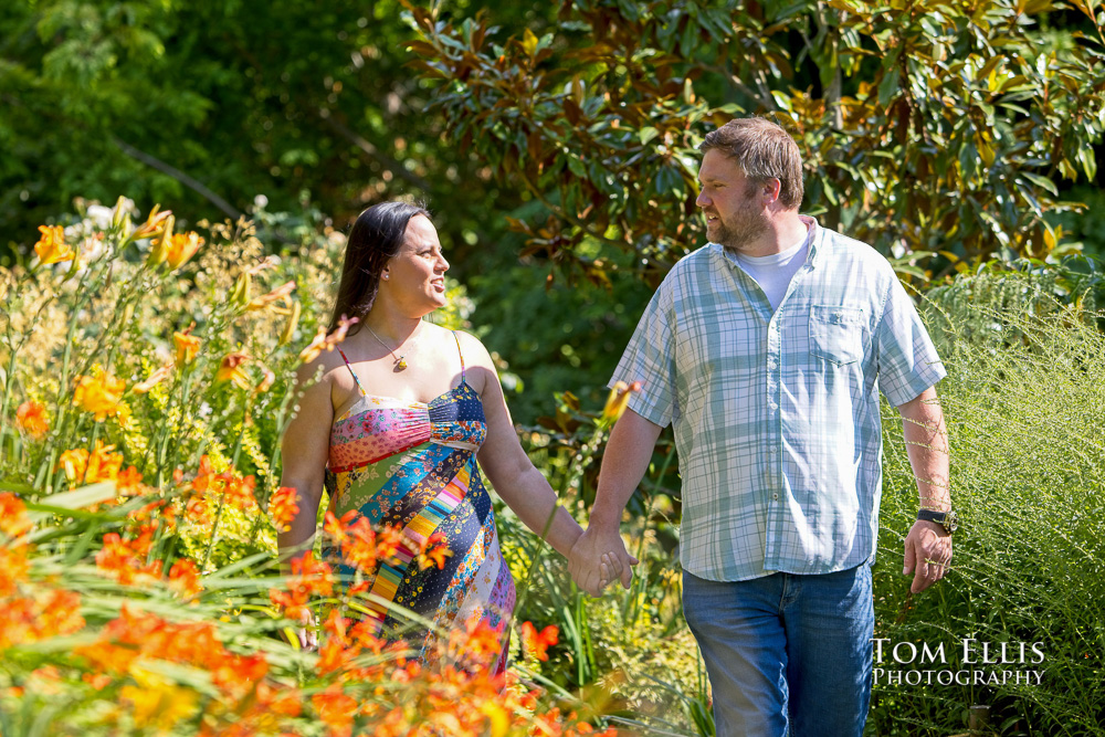 Seattle Summer Engagement Photo Session