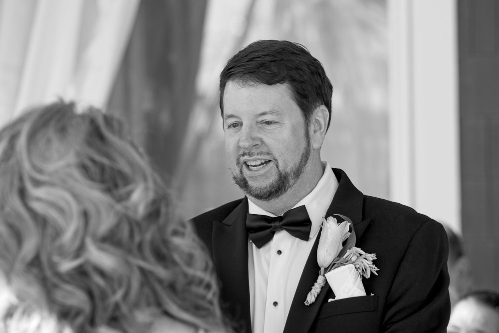 Ted and Alicia's wedding ceremony at Palisade in Seattle. Tom Ellis Photography, Seattle wedding photographer