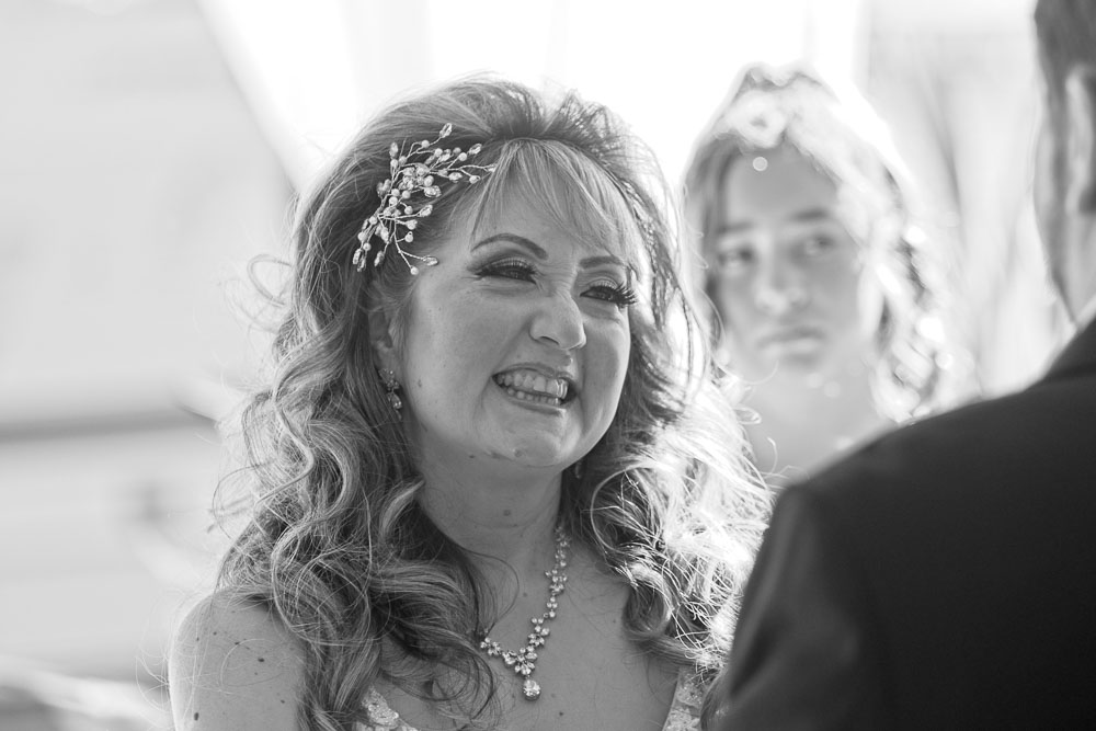 Ted and Alicia's wedding ceremony at Palisade in Seattle. Tom Ellis Photography, Seattle wedding photographer