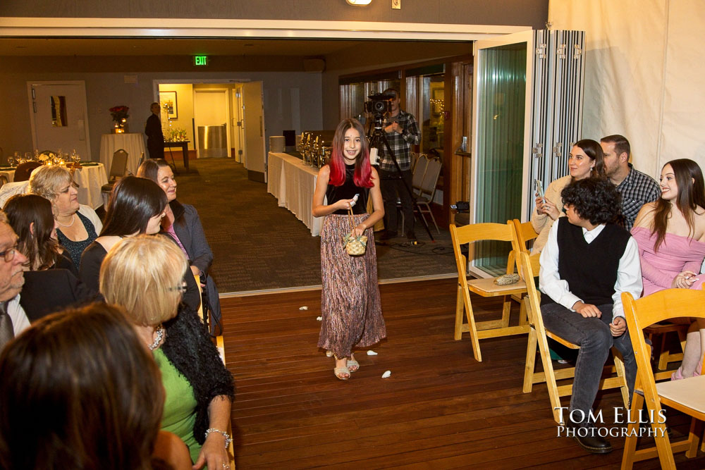 Seattle waterfront wedding Ray's Boathouse - Tom Ellis Photography