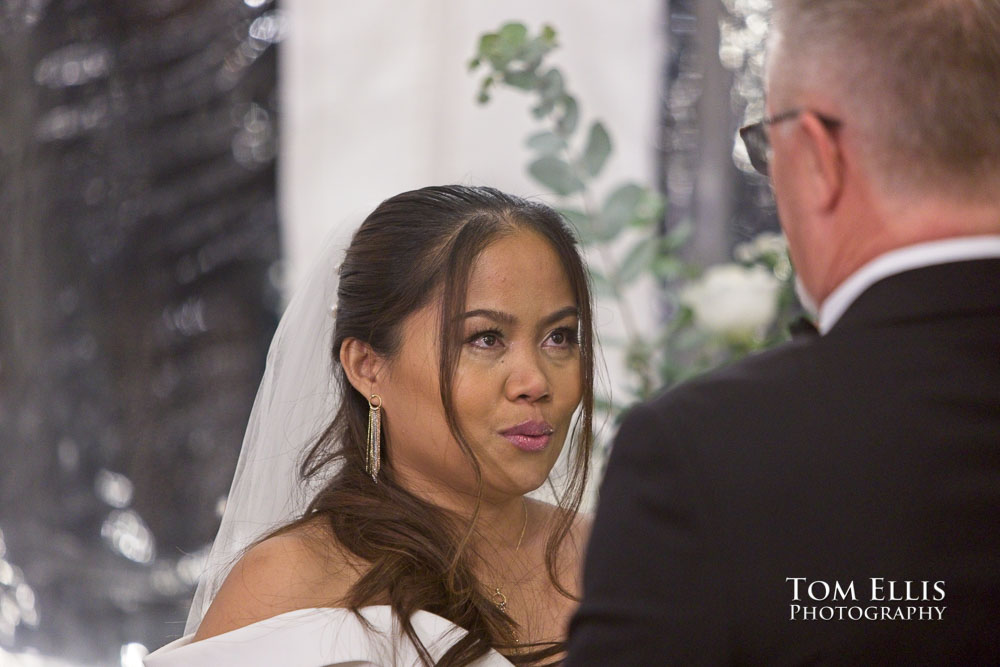 Seattle waterfront wedding Ray's Boathouse - Tom Ellis Photography