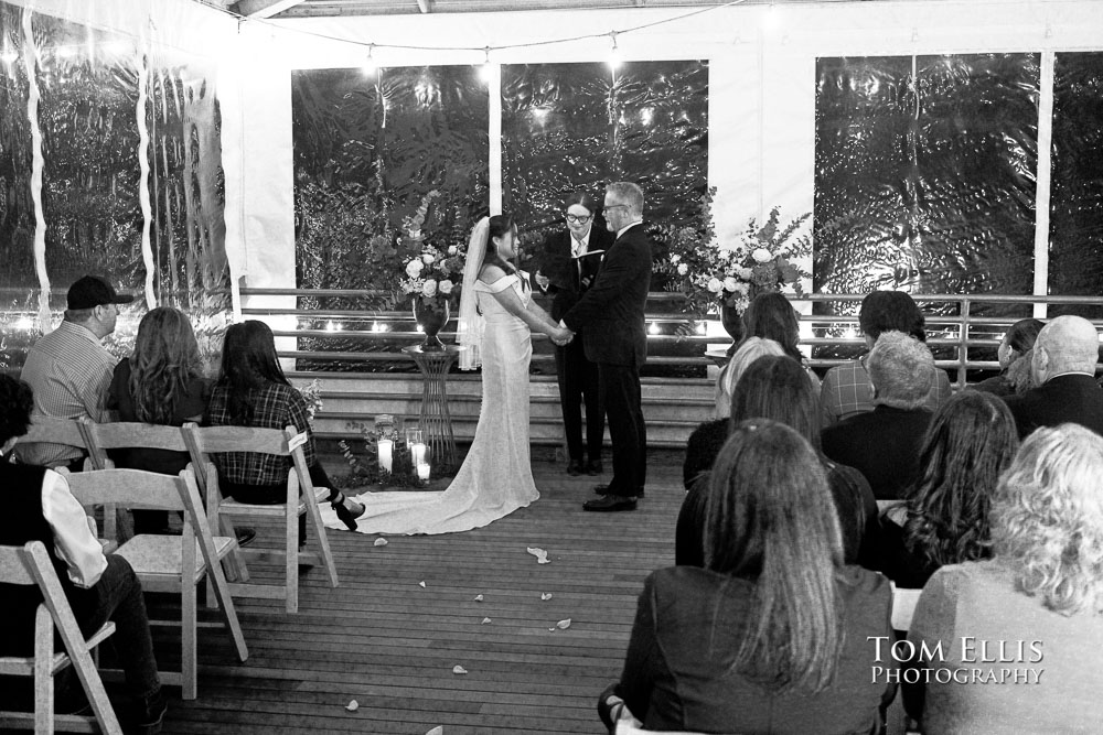 Seattle waterfront wedding Ray's Boathouse - Tom Ellis Photography