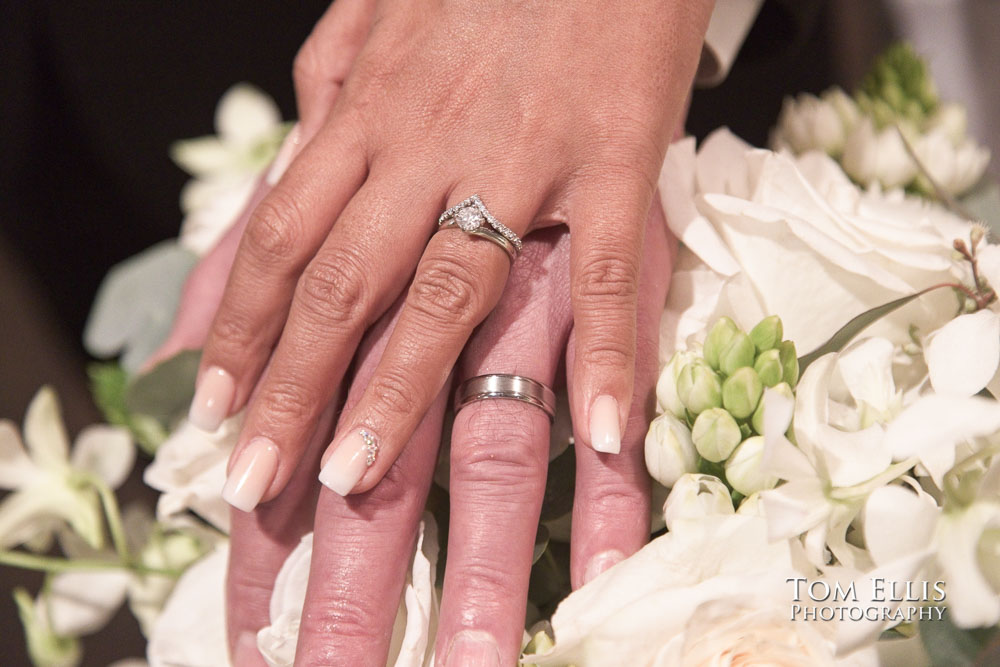 Seattle waterfront wedding Ray's Boathouse - Tom Ellis Photography