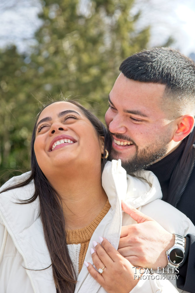 Seattle surprise wedding proposal at Kerry Park