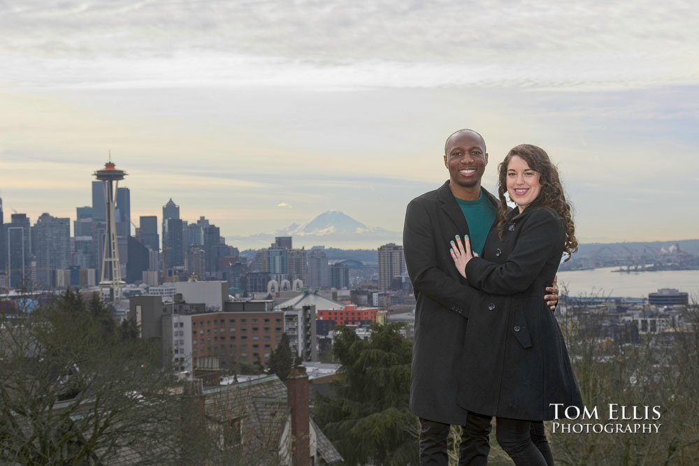 Wonderful Seattle Surprise Marriage Proposal at Kerry Park