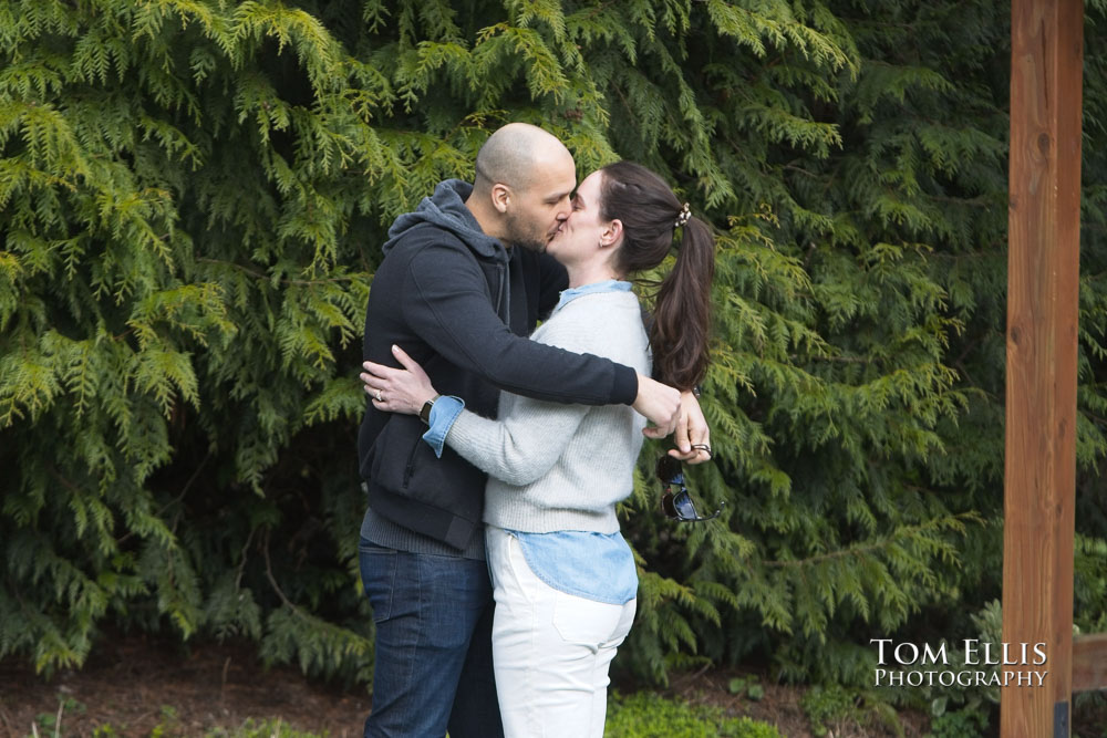 Seattle Area Surprise Wedding Proposal at Willows Lodge
