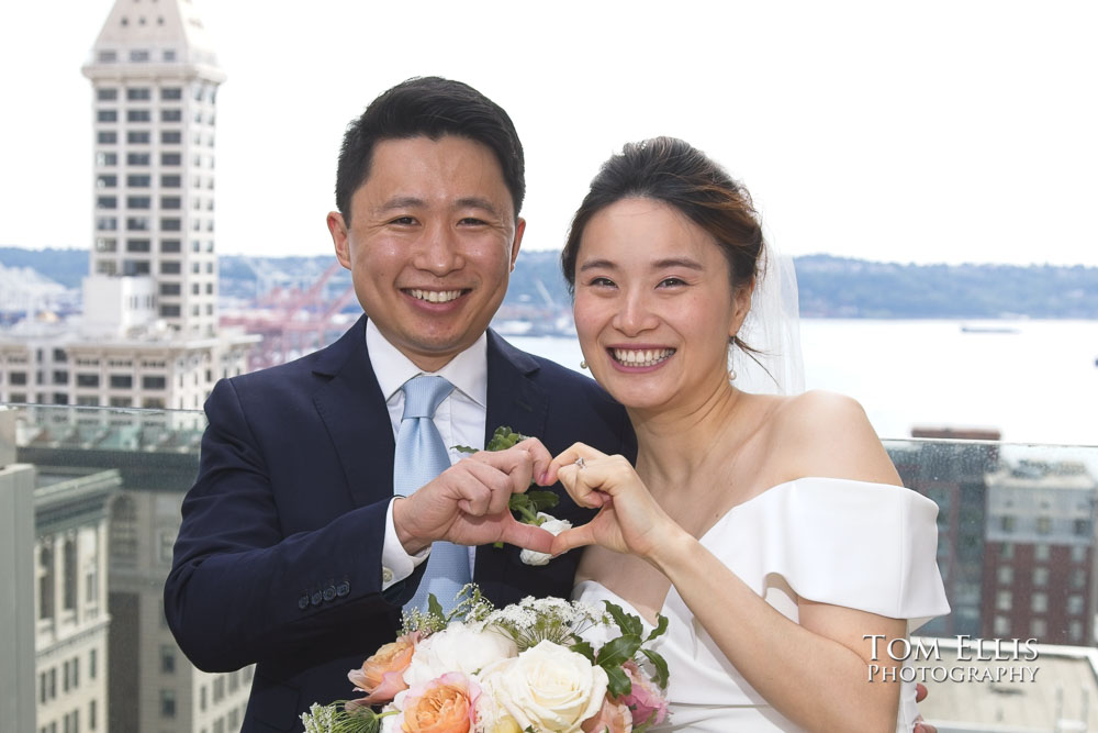 Summer Elopement Wedding at the Seattle Courthouse