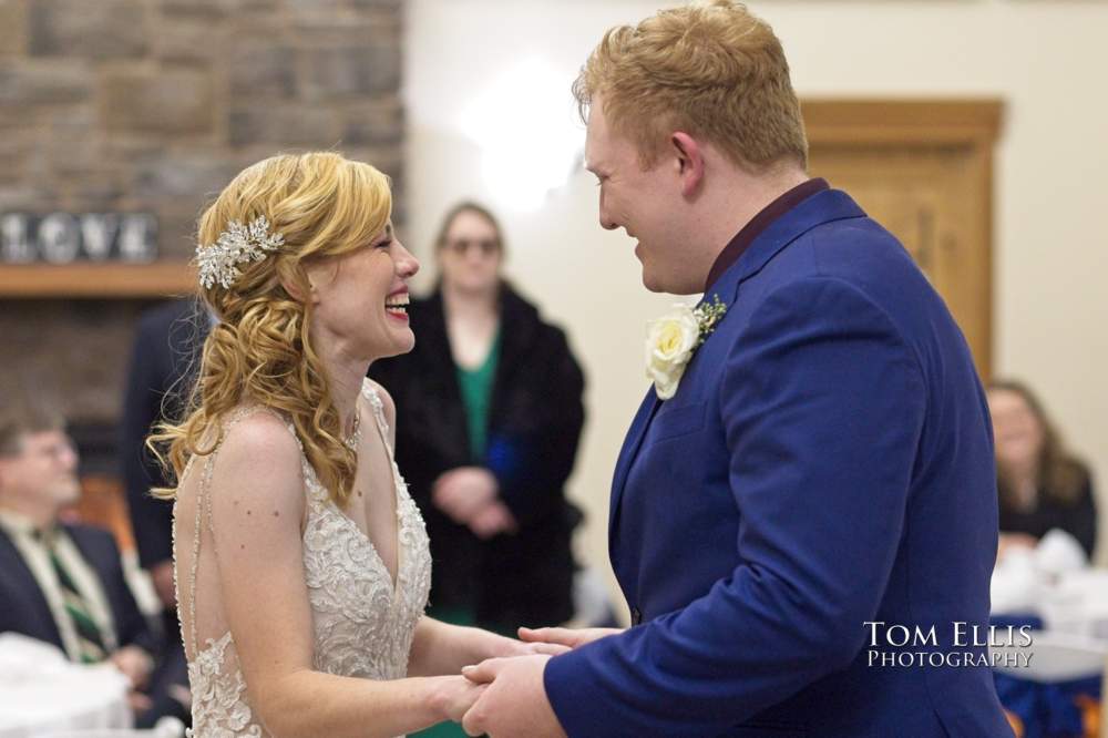 Nik and Brian were married at St Paul's chapel in Port Gamble, WA. Tom Ellis Photography, destination wedding photographer