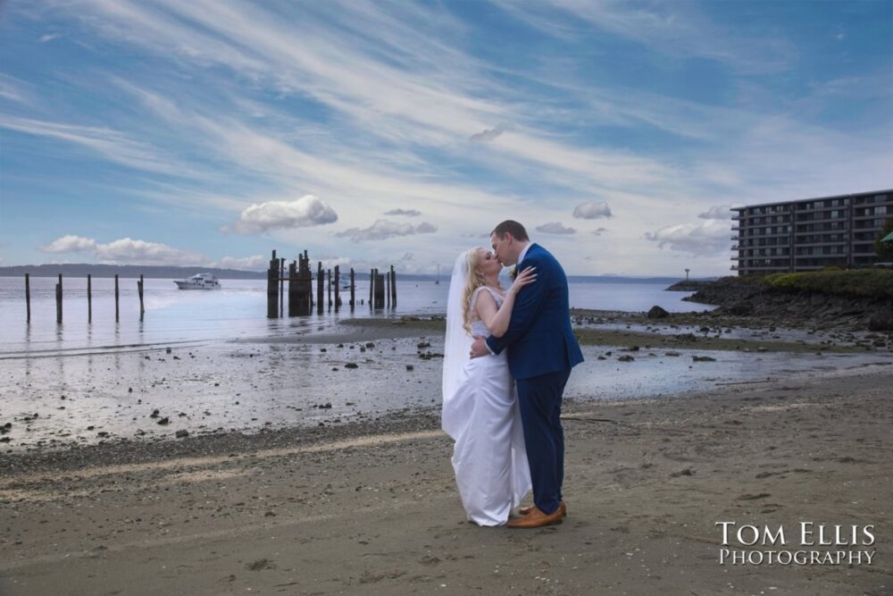 Sam and Lucas were married at Ray's Boathouse. Tom Ellis Photography, Seattle wedding photographer