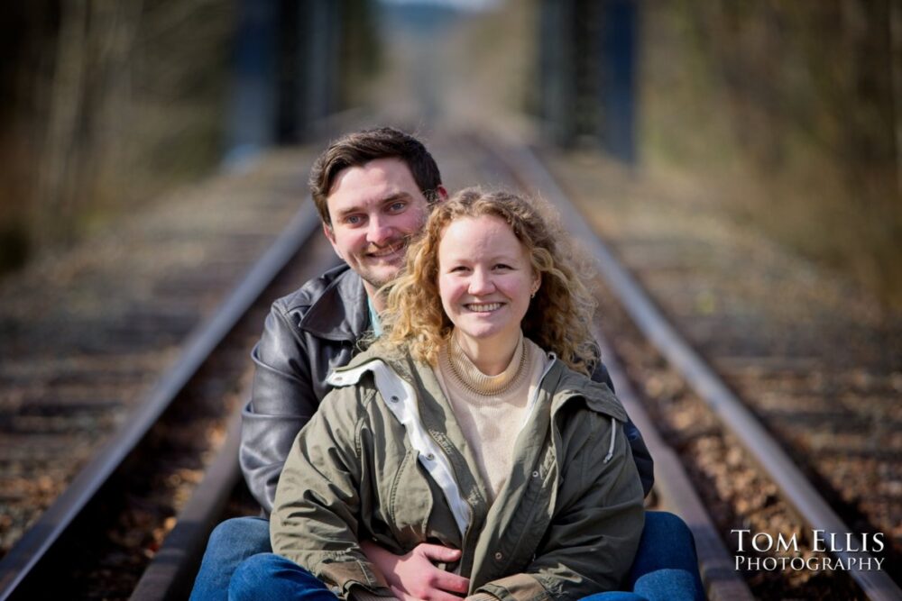 Seattle area engagement photos at North Bend. Tom Ellis Photography, Seattle engagement photographer