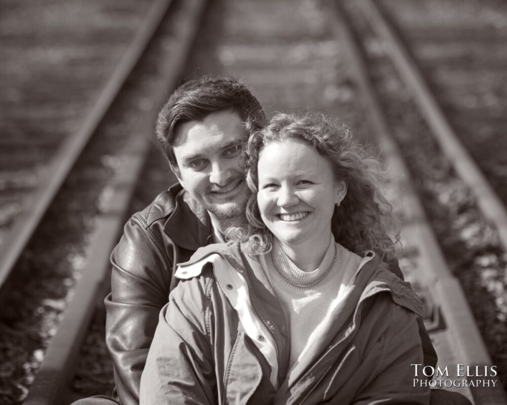 Seattle area engagement photos at North Bend. Tom Ellis Photography, Seattle engagement photographer