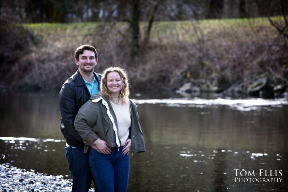 Seattle area engagement photos at North Bend. Tom Ellis Photography, Seattle engagement photographer
