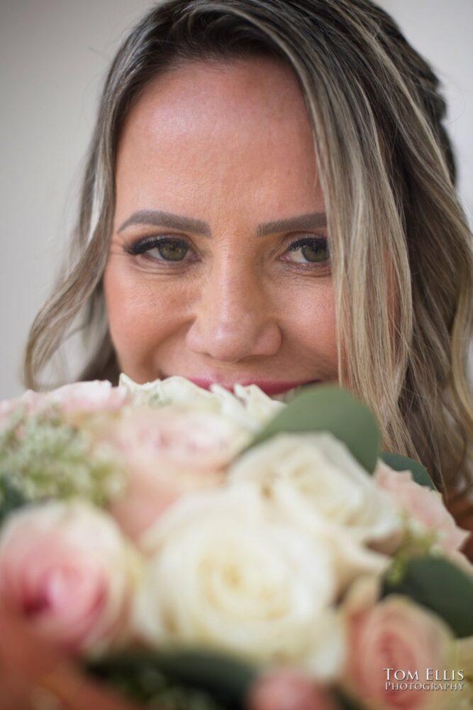 Tayna and Jerry had a Solstice elopement wedding at the Seattle Municipal Courthouse. Tom Ellis Photography, Seattle wedding and elopement photographer