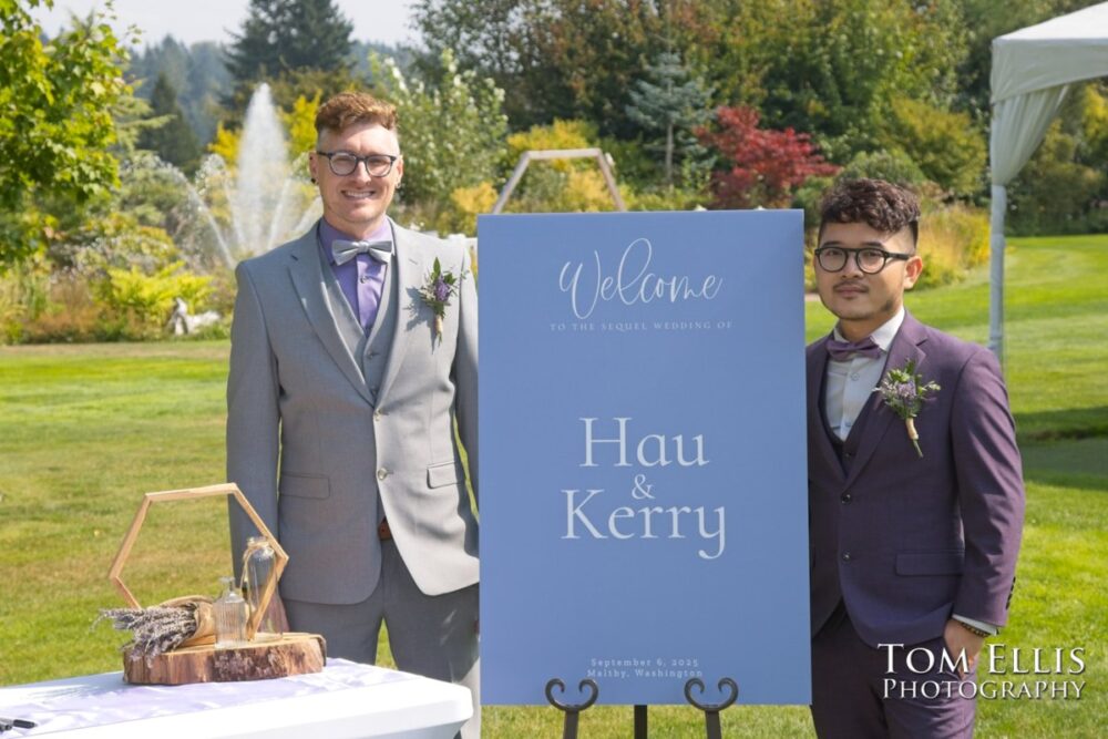 Seattle summer same-sex wedding