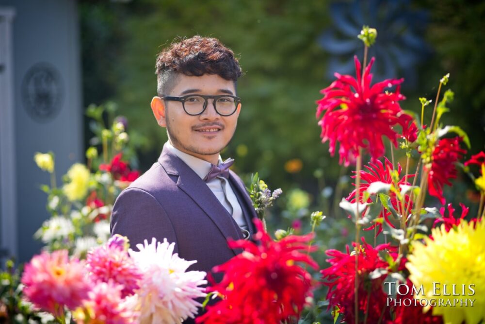 Seattle summer same-sex wedding