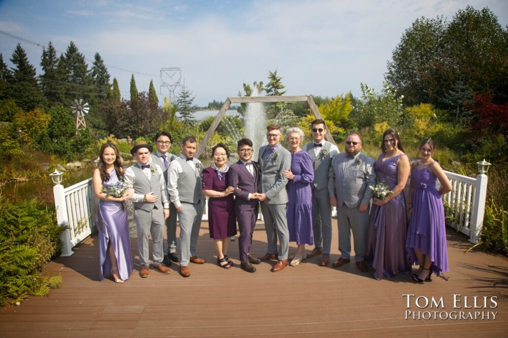 Seattle summer same-sex wedding