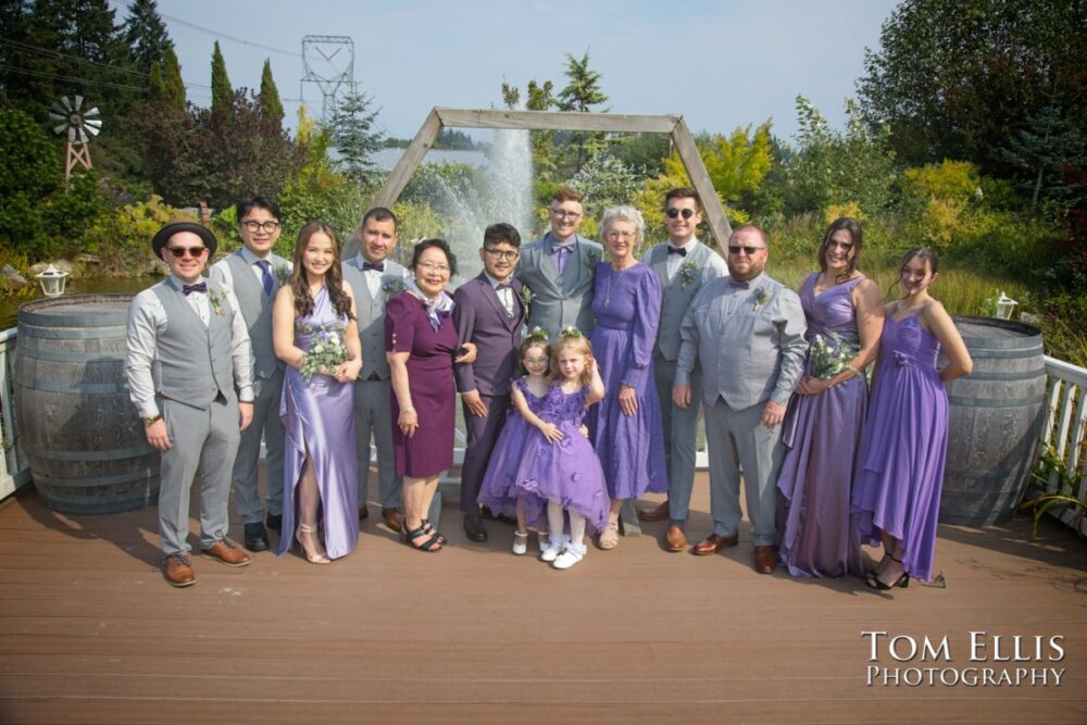 Seattle summer same-sex wedding