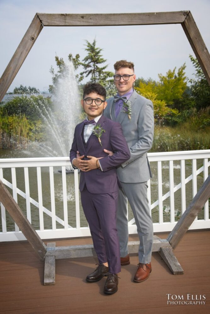 Seattle summer same-sex wedding