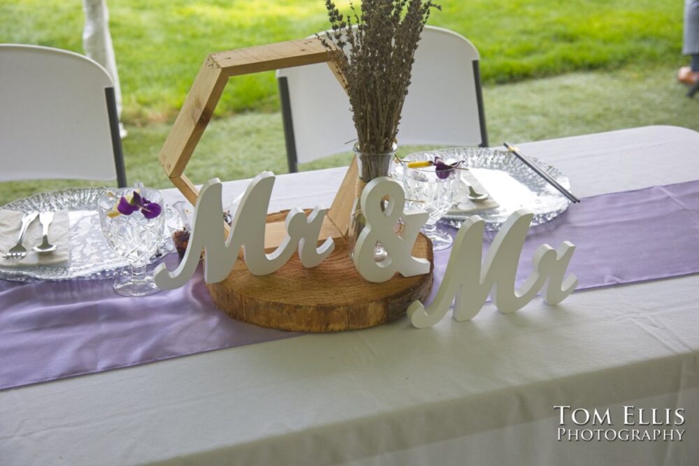 Seattle summer same-sex wedding