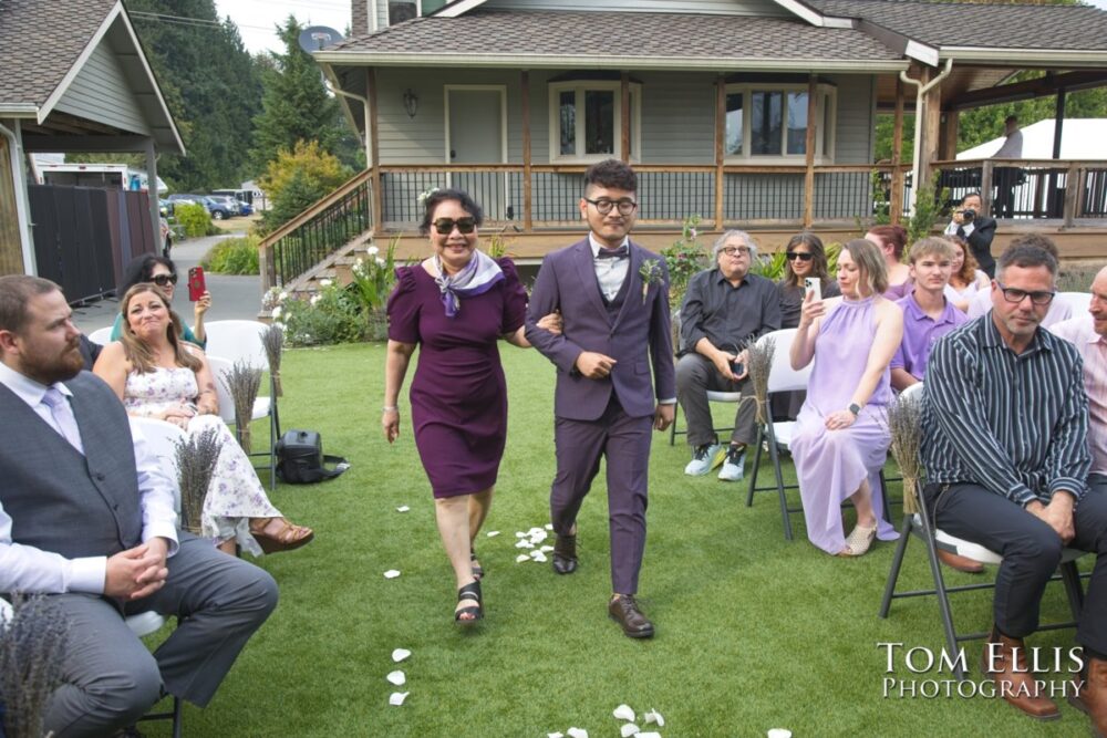 Seattle summer same-sex wedding