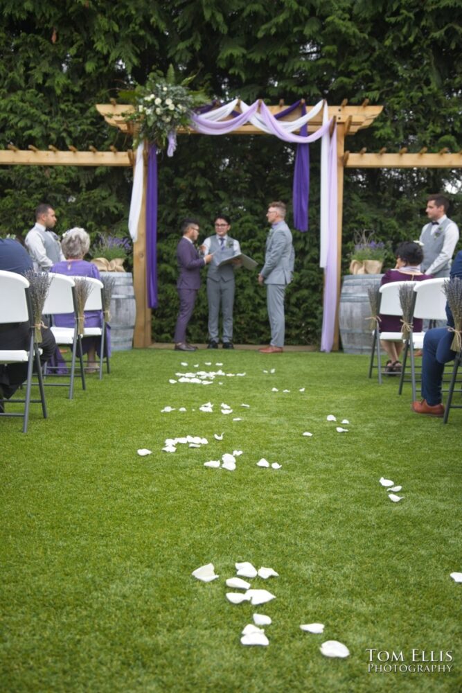 Seattle summer same-sex wedding